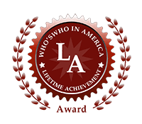 LA | Who's Who in America | Lifetime Achievement | Award